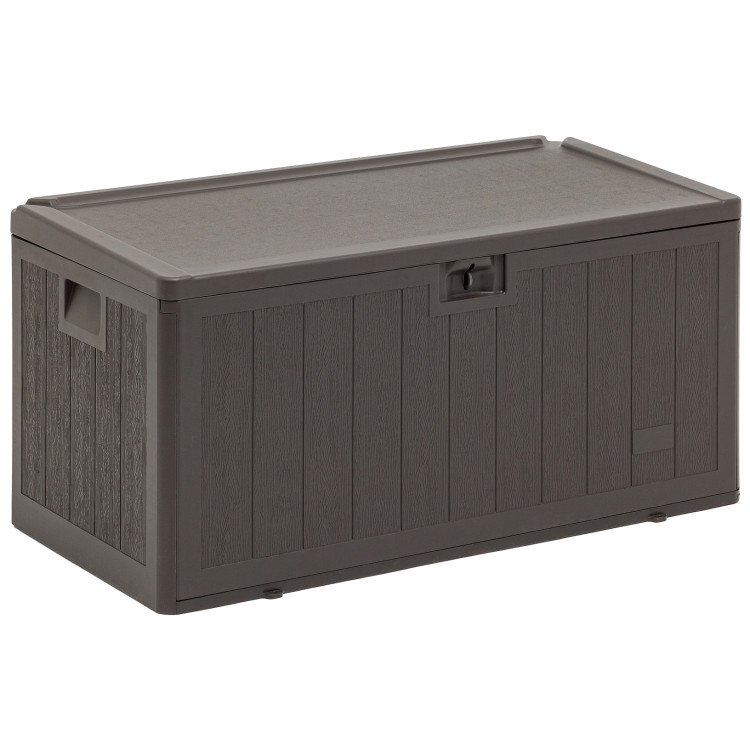 Хранение Стол-сундук пластик коричневый 101*51 см 189л