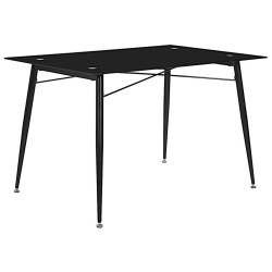 DT622 120 стеклянный обеденный стол