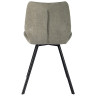 Стулья DC978 Стул мягкий, СЕРЫЙ 3163 ткань, каркас метал черный КВАДРАТ