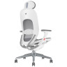 KARNOX EMISSARY Milano компьютерное кресло с обивкой сеткой, цвет светло-серый, основание белое