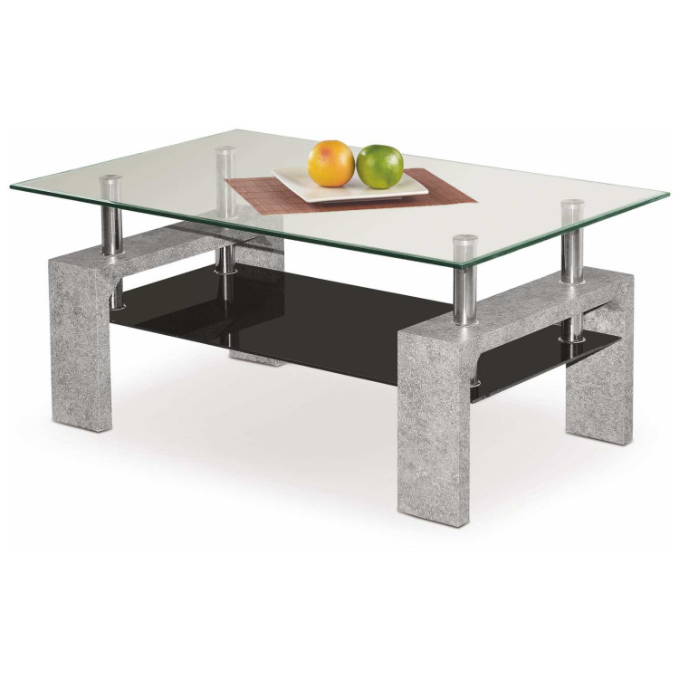 Журнальные столы Стол журнальный Halmar DIANA INTRO (бетон)