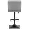Полубарные стулья Стул барный DOBRIN DOMINIC, серый велюр (MJ9-75)