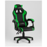 Игровые кресла Кресло спортивное TopChairs Shadow черно-зеленый