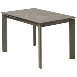 Стол CORNER 120 MATT LATTE STONE SOLID CERAMIC / TAUPE, ®DISAUR