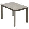 Керамические столы Стол CORNER 120 MATT LATTE STONE SOLID CERAMIC / TAUPE, ®DISAUR