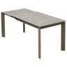 Керамические столы Стол CORNER 120 MATT LATTE STONE SOLID CERAMIC / TAUPE, ®DISAUR