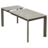 Керамические столы Стол CORNER 120 MATT LATTE STONE SOLID CERAMIC / TAUPE, ®DISAUR