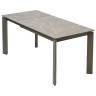 Керамические столы Стол CORNER 120 MATT LATTE STONE SOLID CERAMIC / TAUPE, ®DISAUR