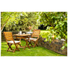 KARO Складной кофейный комплект из акации KARO с обеденным столом  Joygarden