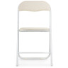 Стулья на металлокаркасе Fold 1 складной beige / white