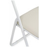 Стулья на металлокаркасе Fold 1 складной beige / white