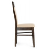 АМИАТА деревянный стул с обивкой искусственной кожей