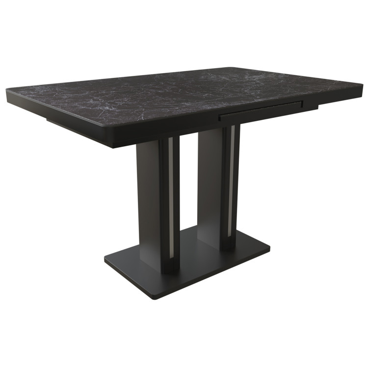 ГРИД 110 раскладной обеденный стол с центральным механизмом подъёма вставки