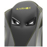 Игровые кресла Премиум игровое кресло KARNOX HUNTER Bad Guy Edition, серый