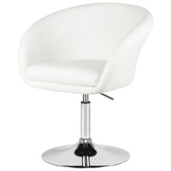 DOBRIN EDISON белый Лаунж-кресло