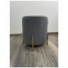 Пуфы Пуф для гостиной RICE BLUVEL-14 GREY / GOLD М-City