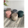 Пуфы Пуф для гостиной RICE BLUVEL-14 GREY / GOLD М-City