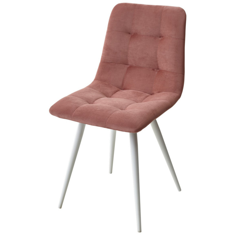 CHILLI-Q удобный стул с обивкой тканью на металлическом каркасе