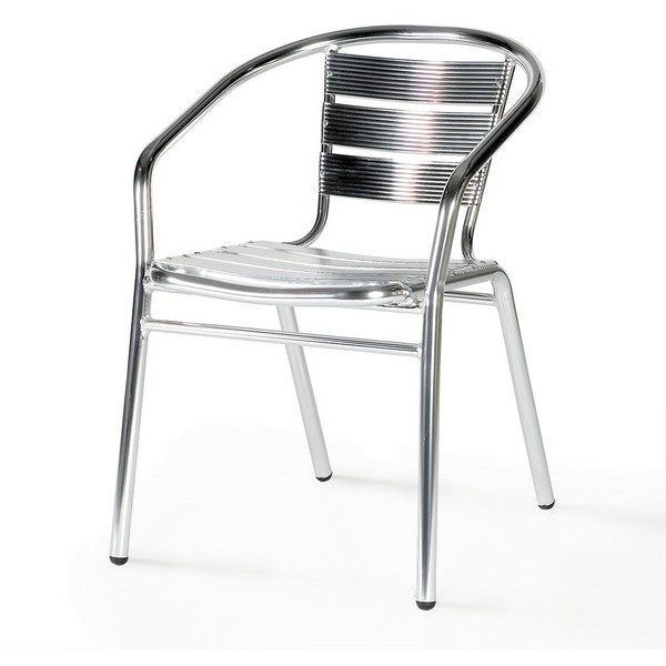 Стул алюминевый LFT-3059 Silver metallic 