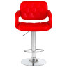 Полубарные стулья Набор 2 шт Стул барный DOBRIN TIESTO, красный