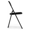Стулья на металлокаркасе Fold 1 складной black / black
