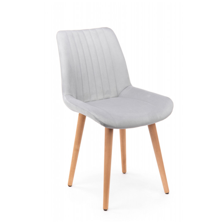 Деревянные стулья Седа светло-серый (zd 960) / светлое дерево np