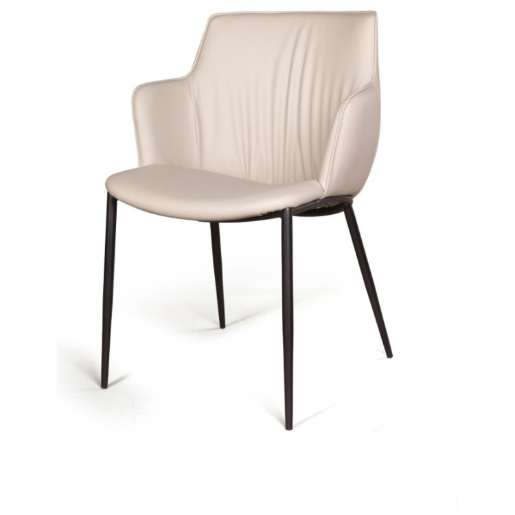 SOFIA стул с подлокотниками на металлическом основании