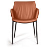 SOFIA стул с подлокотниками на металлическом основании