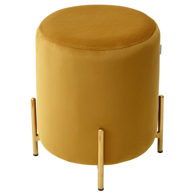 Пуфы Пуф для гостиной RICE BLUVEL-68 YELLOW / GOLD М-City
