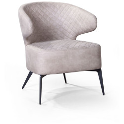 Кресло Richard, замша бежевый