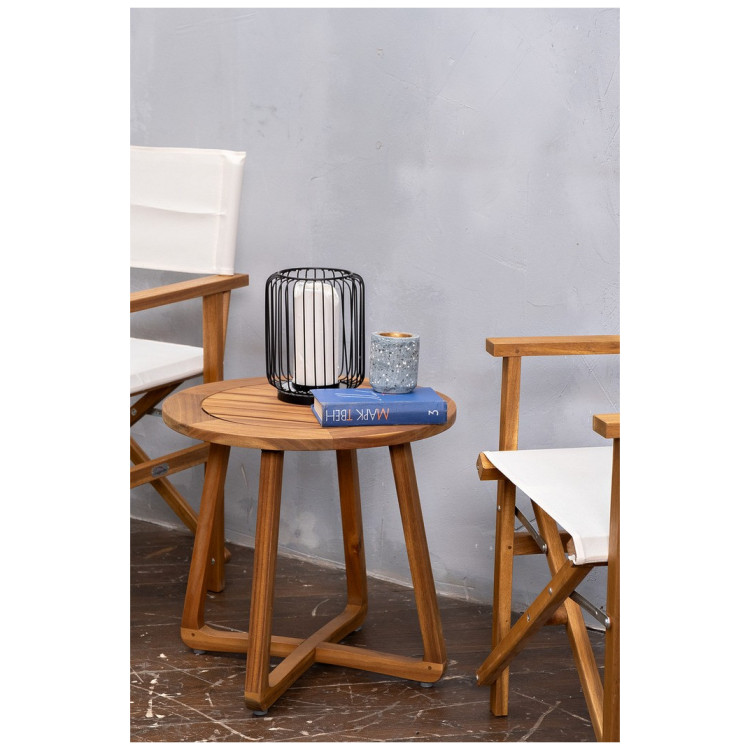 ROUND Стол садовый кофейный из акации ROUND  Joygarden