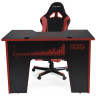 Игровой компьютерный стол GENERIC COMFORT OFFICE BOSS черный / красный