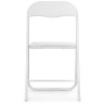 Стулья на металлокаркасе Fold 1 складной white / white