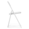 Стулья на металлокаркасе Fold 1 складной white / white
