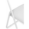 Стулья на металлокаркасе Fold 1 складной white / white