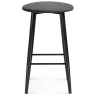 Барные табуреты Гангток катания графит / черный матовый