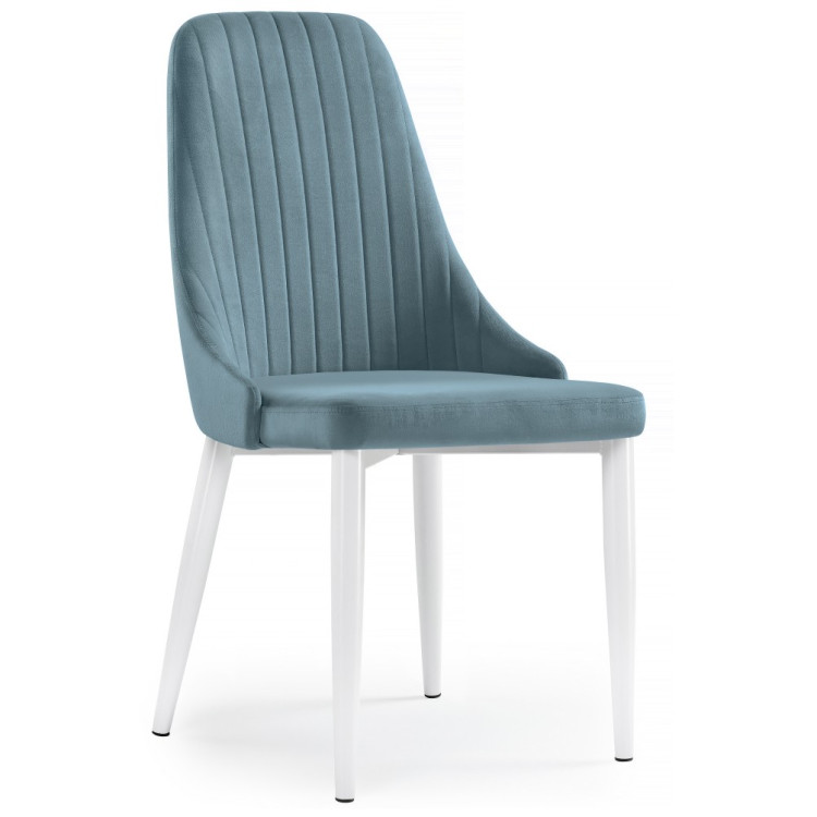 Стулья Kora light blue / white
