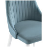 Стулья Kora light blue / white