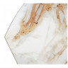 Керамические столы поворотный Teramo 135 gloss grand jade solid ceramic / бронзовый