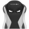 Игровые кресла Премиум игровое кресло KARNOX HUNTER Bad Guy Edition, белый