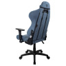 Компьютерное кресло для геймеров AROZZI TORRETTA с мягкой тканевой обивкой синего цвета