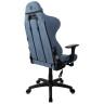 Компьютерное кресло для геймеров AROZZI TORRETTA с мягкой тканевой обивкой синего цвета