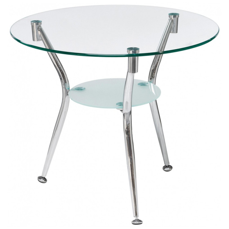 Стеклянные столики Round