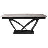 ENZO большой обеденный стол с раздвижной керамической столешницей, две выдвижные торцевые вставки, max длина 280 см