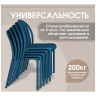 SHT-S172 стул из пластика, цвет темно-синий