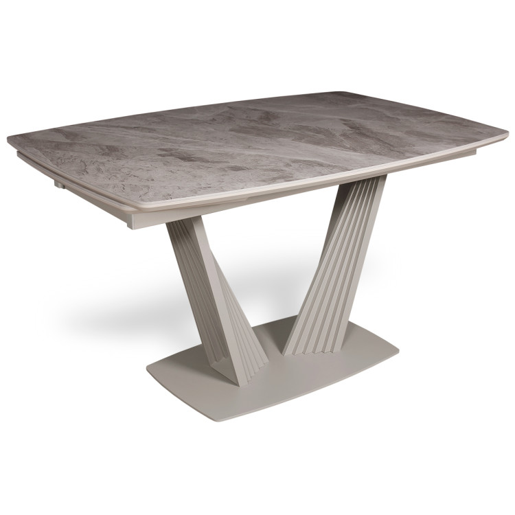 VITUS обеденный стол с керамической столешницей, цвет Perlato Cream