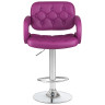 Полубарные стулья Набор 2 шт Стул барный DOBRIN TIESTO, фиолетовый
