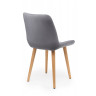 Деревянные стулья Седа 360 темно-серый (zd 995) / светлое дерево np