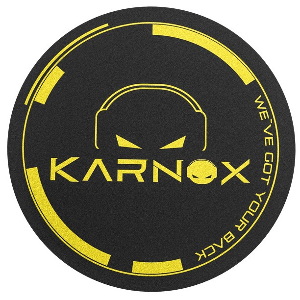 Аксессуары для компьютера Напольный круглый коврик Karnox FLOOR Mat - 2 мм - Logo