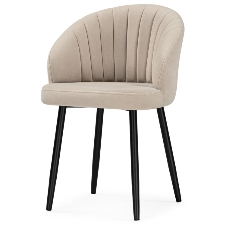 БЭНБУ 360 поворотный стул с обивкой тканью велюр, цвет marseille 13 данс / черный